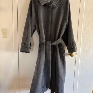 Abercrombie & Fitch Gray Women's Wool Blend Coat